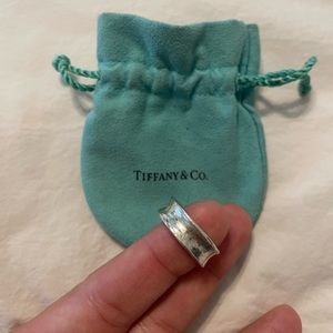 Tiffany & Co silver 1837 ring